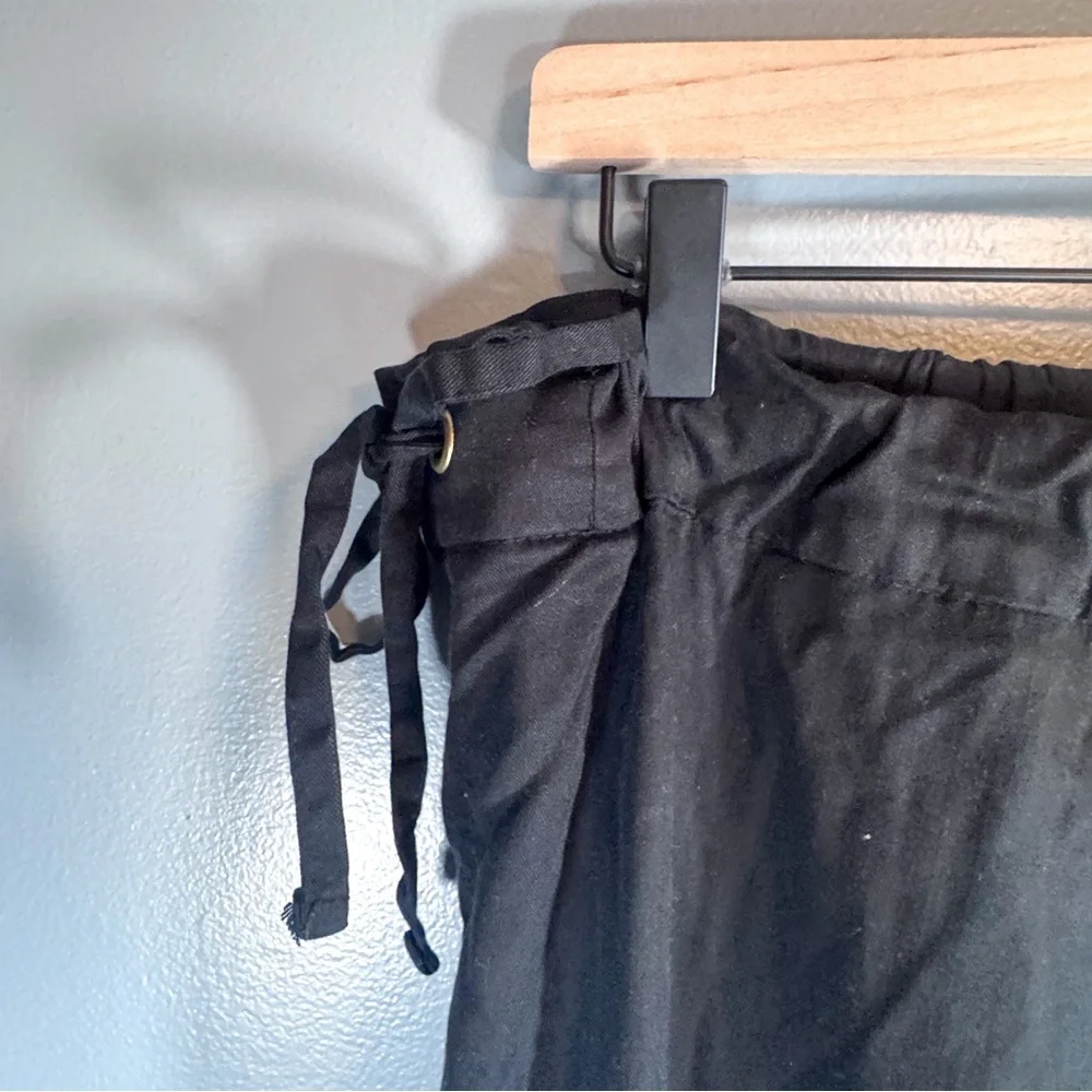 Lane Bryant Black Pants w/ Side Zipper & Houndstooth Detail - Size 22/24 - Picture 5 of 13